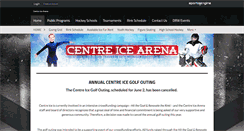 Desktop Screenshot of centreice.org