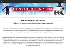 Tablet Screenshot of centreice.org